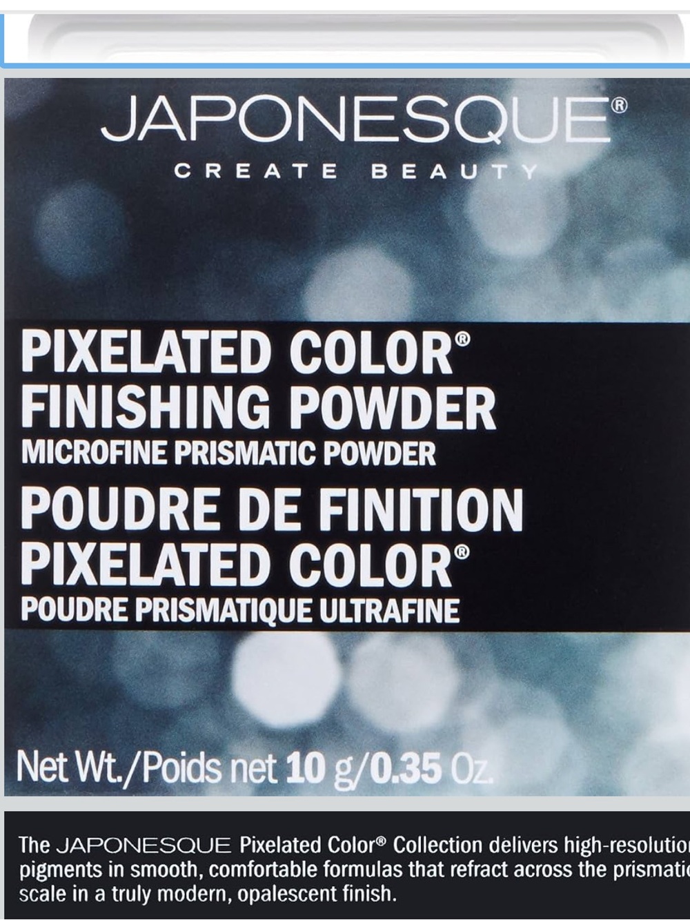 JAPONESQUE Pixelated Color Finishing Powder 🦄
